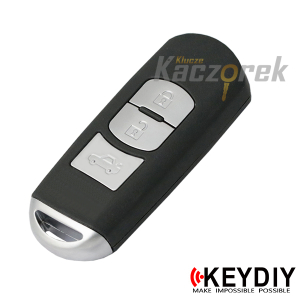 Keydiy 666 - ZB43-3 - surový klíč - dálkový ovladač